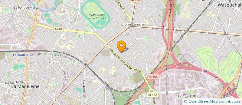 localisation de l'entreprise SOPAR à MARCQ-EN-BARŒUL