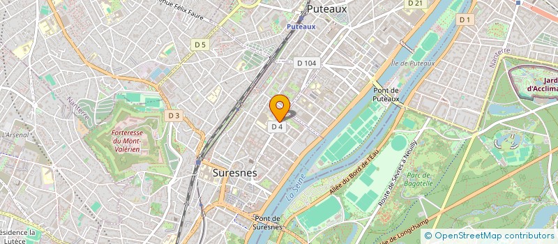 localisation de l'entreprise SOPARCO à SURESNES