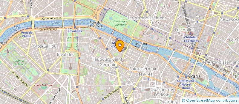localisation de l'entreprise SOPARLIUS à PARIS