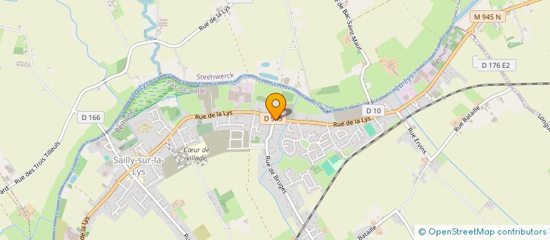 localisation de l'entreprise SOPARMO  SAILLY-SUR-LA-LYS