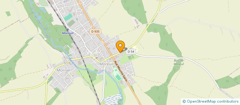 localisation de l'entreprise SOPAUL à MOREUIL