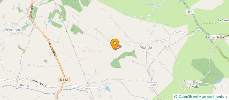 localisation de l'entreprise SOPAVIR à MONTFA