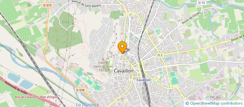 localisation de l'entreprise SOPECA PROVENCE à CAVAILLON