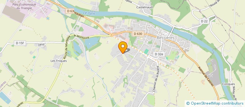 localisation de l'entreprise SOPECO  BESSIERES