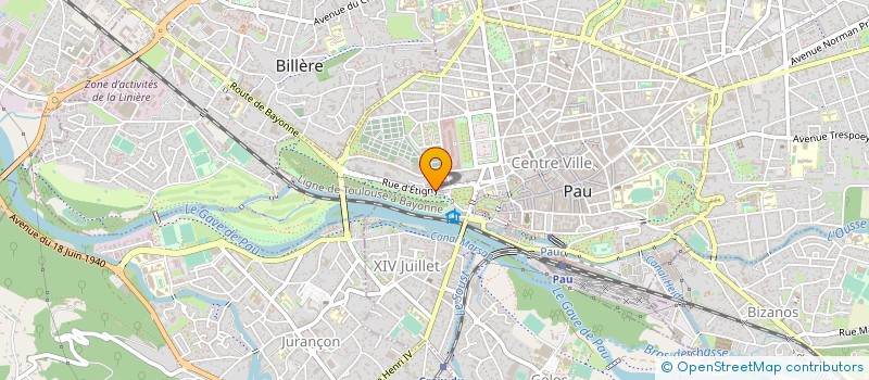 localisation de l'entreprise SOPEDEC à PAU