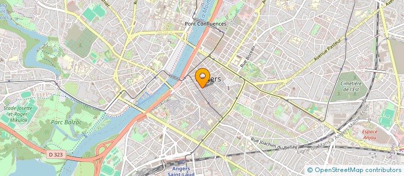 localisation de l'entreprise SOPEGA à ANGERS