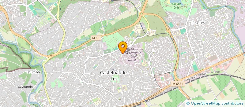 localisation de l'entreprise SOPEL CONSTRUCTIONS à CASTELNAU-LE-LEZ