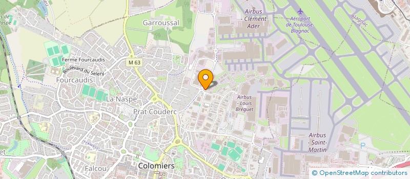 localisation de l'entreprise SOPELINVEST à COLOMIERS