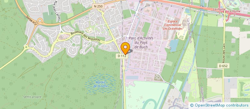 localisation de l'entreprise SOPEMI à LA TESTE-DE-BUCH