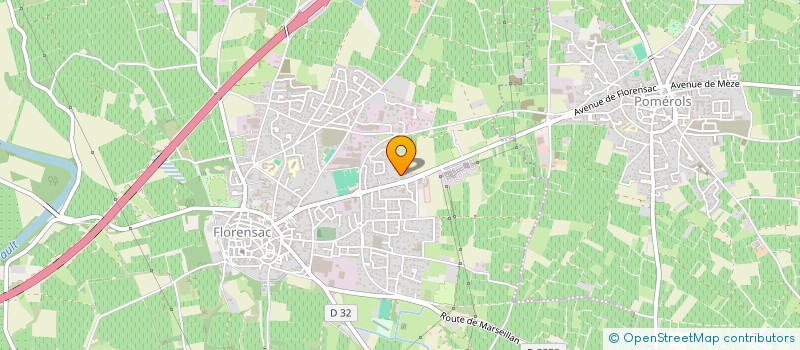 localisation de l'entreprise SOPENA PERE ET FILS à FLORENSAC
