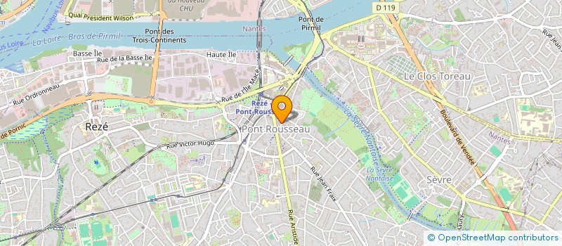 localisation de l'entreprise SOPEP 44  REZE