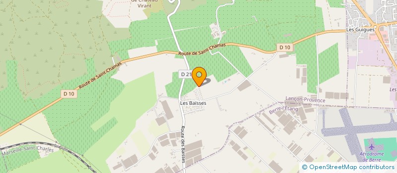 localisation de l'entreprise SOPER STE PROVEN ENTRET RESEAU à LANCON-PROVENCE