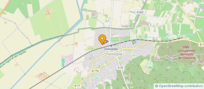 localisation de l'entreprise SOPERCA  FONTVIEILLE