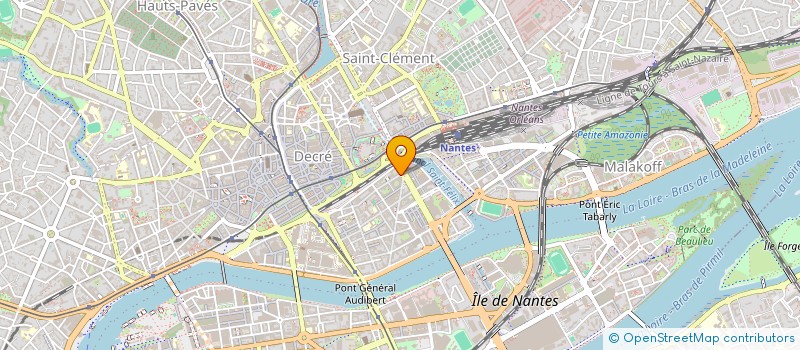 localisation de l'entreprise SOPERE à NANTES