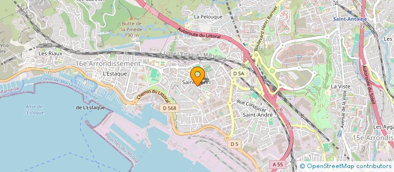 localisation de l'entreprise SOPERF à MARSEILLE
