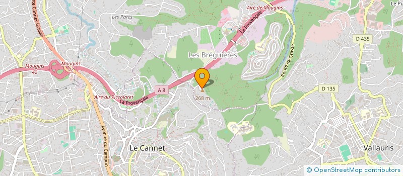 localisation de l'entreprise SOPH INVEST à MOUGINS
