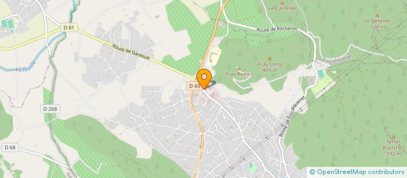 localisation de l'entreprise SOPH2 SPFPL  ROCBARON