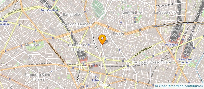 localisation de l'entreprise SOPHA INDUSTRIES à PARIS