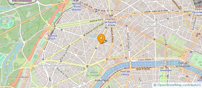 localisation de l'entreprise SOPHAM  PARIS