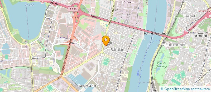 localisation de l'entreprise SOPHANA VTC  BORDEAUX