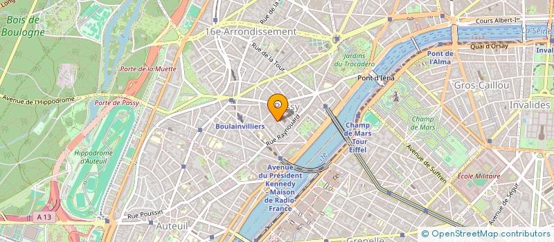 localisation de l'entreprise SOPHANCAB  PARIS
