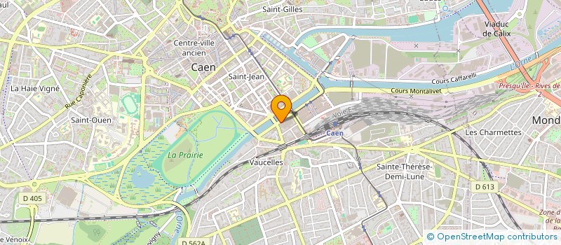 localisation de l'entreprise SOPHANNOU à CAEN