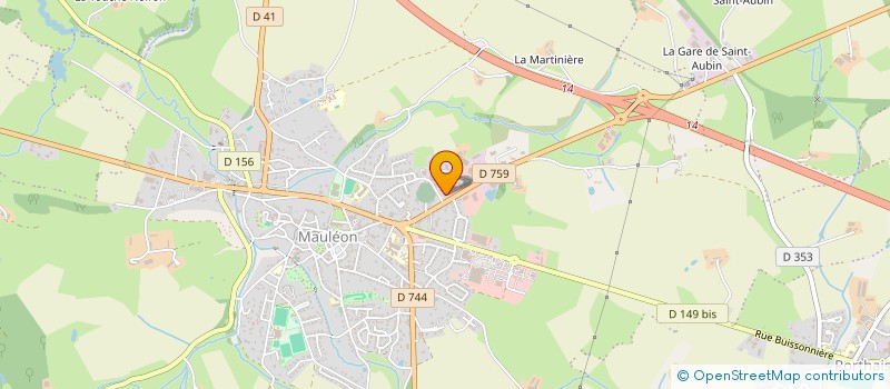 localisation de l'entreprise SOPHANTO  MAULEON