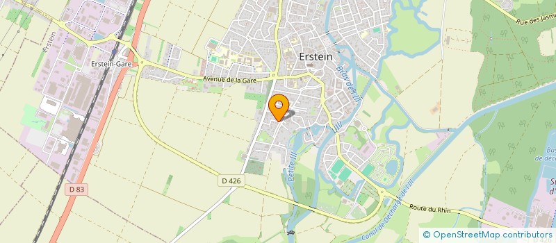 localisation de l'entreprise SOPHELIA  SCHAEFFERSHEIM