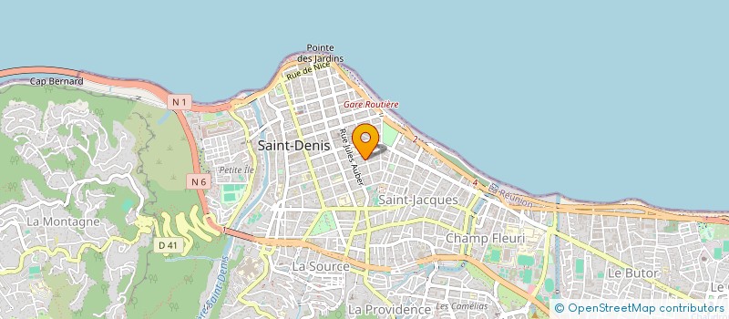 localisation de l'entreprise SOPHEM à SAINT-DENIS