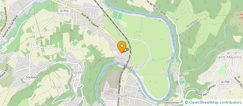 localisation de l'entreprise SOPHEVA  LES MARTRES-DE-VEYRE