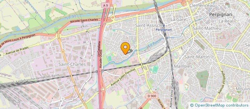 localisation de l'entreprise SOPHI  PERPIGNAN