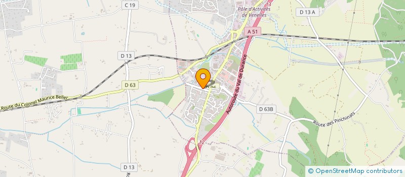 localisation de l'entreprise SOPHIA  VENELLES