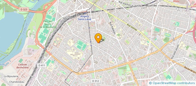 localisation de l'entreprise SOPHIA AMENAGEMENT à ANGERS