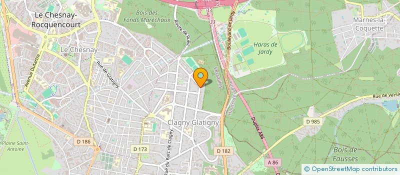 localisation de l'entreprise SOPHIA DES VEYS à VERSAILLES