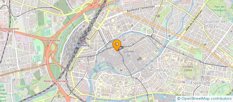 localisation de l'entreprise SOPHIA ET MYRIAM à STRASBOURG