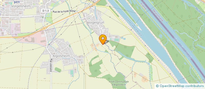 localisation de l'entreprise SOPHIA FRUITS ET LEGUMES SAS  DESSENHEIM