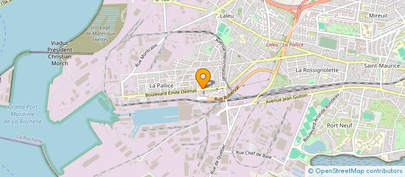 localisation de l'entreprise SOPHIA GESTION  LA ROCHELLE