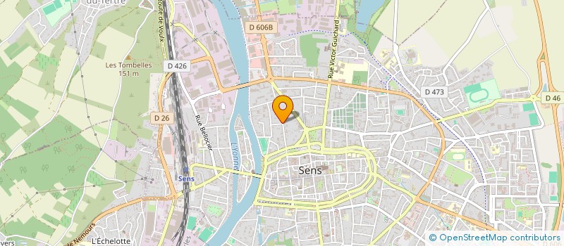 localisation de l'entreprise SOPHIA INVESTISSEMENTS à SENS