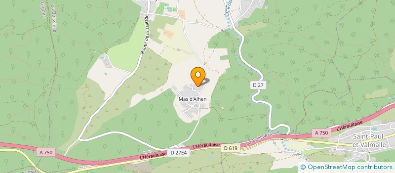 localisation de l'entreprise SOPHIA JURIS  LA BOISSIERE