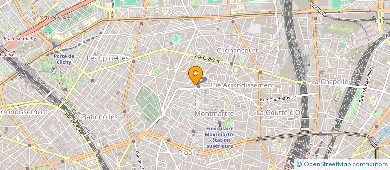 localisation de l'entreprise SOPHIA LAMARCK  PARIS