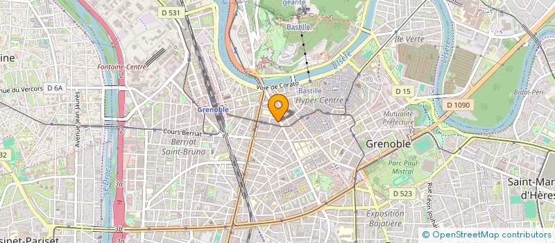 localisation de l'entreprise SOPHIA LOISIRS à GRENOBLE