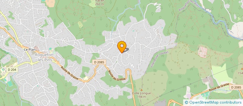 localisation de l'entreprise SOPHIA TRANSACTIONS à ROQUEFORT-LES-PINS