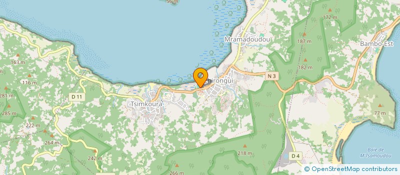 localisation de l'entreprise SOPHIAZI à CHIRONGUI
