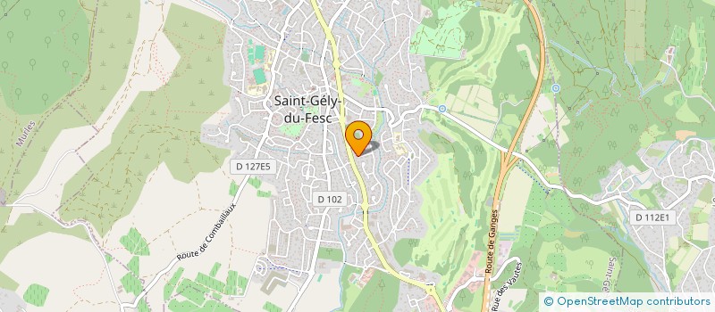 localisation de l'entreprise SOPHIE à SAINT-GELY-DU-FESC