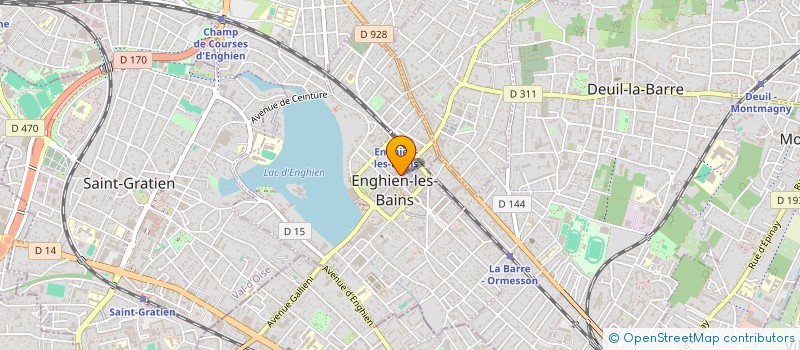 localisation de l'entreprise SOPHIE à ENGHIEN-LES-BAINS