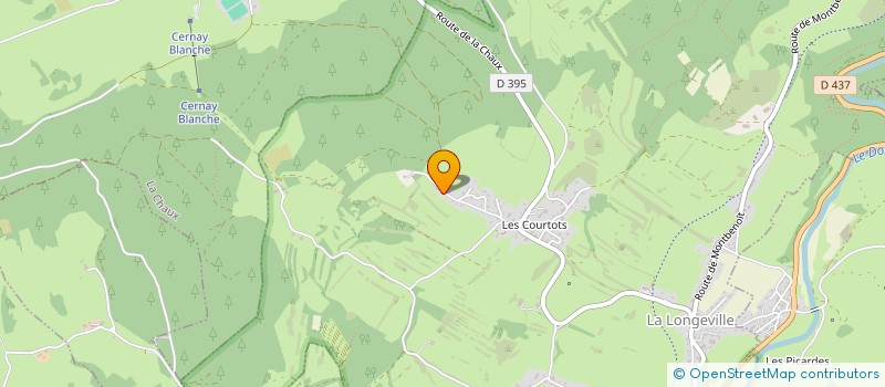 localisation de l'entreprise SOPHIE  LA LONGEVILLE