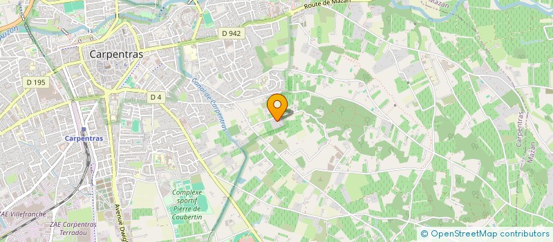 localisation de l'entreprise SOPHIE  CARPENTRAS