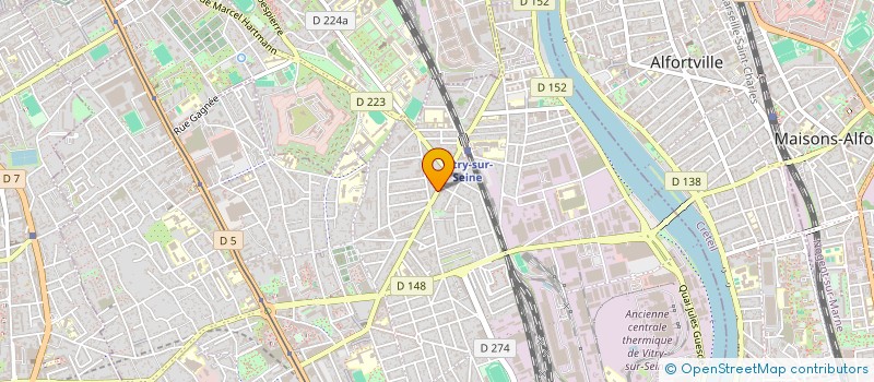 localisation de l'entreprise SOPHIE  VITRY-SUR-SEINE