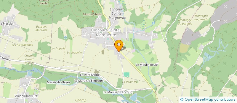 localisation de l'entreprise SOPHIE AZNAR-SANZ  ELINCOURT-SAINTE-MARGUERITE