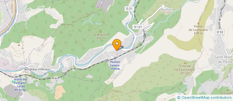 localisation de l'entreprise SOPHIE BAROSSO  PEILLON